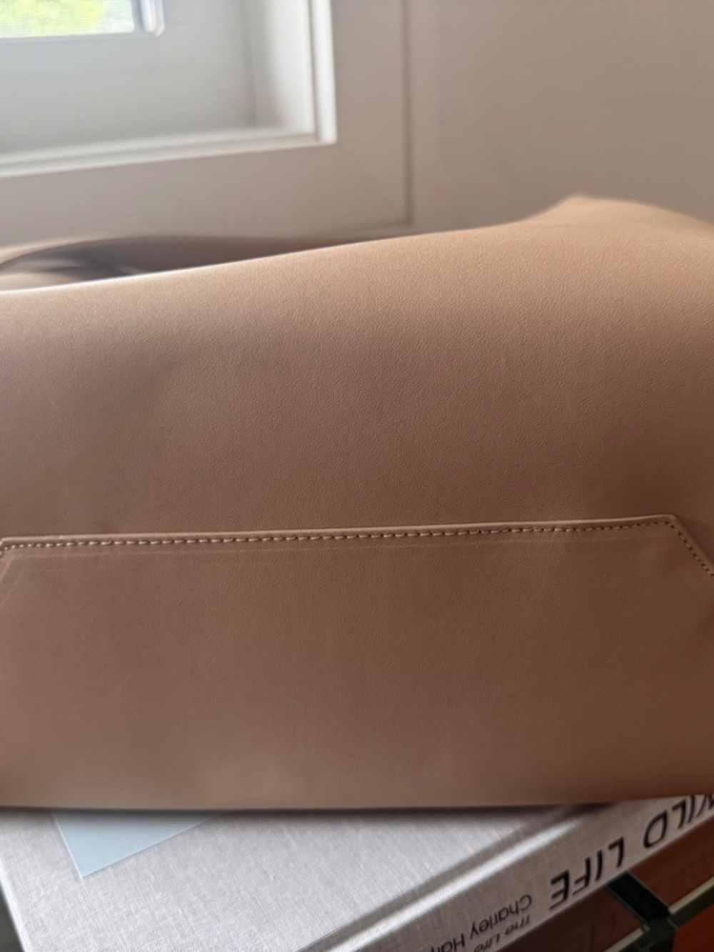 ARKET Leather Tote Bag | Retired Taupe | Never Used | Scandinavian Minimalist - Picture 6 of 8